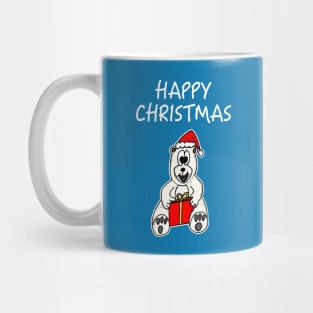 Happy Christmas Polar Bear Cute Xmas 2020 Mug